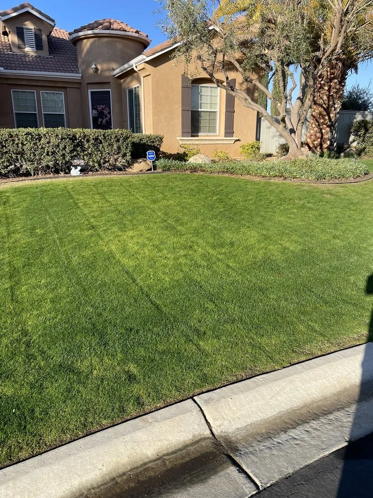 Custom residential landscaping in Bakersfield, CA by Perez Lawn Care