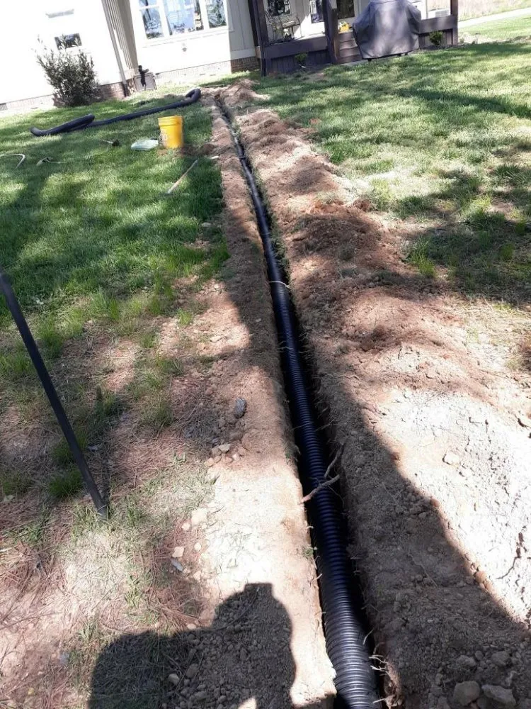 Custom lawn mowing service with custom design in East Ridge, TN by Perez Lawn Care