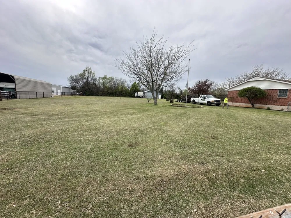 Custom outdoor landscaping for beautiful yards in Oklahoma City, OK by Perez Lawn Care