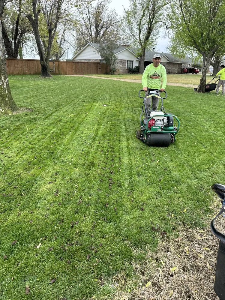 Professional residential landscaping in Oklahoma City, OK by Perez Lawn Care