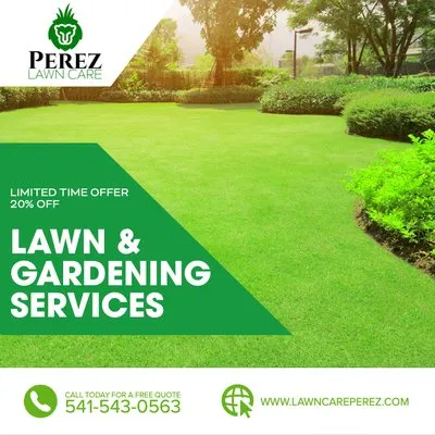 Perez Lawn Care Logo