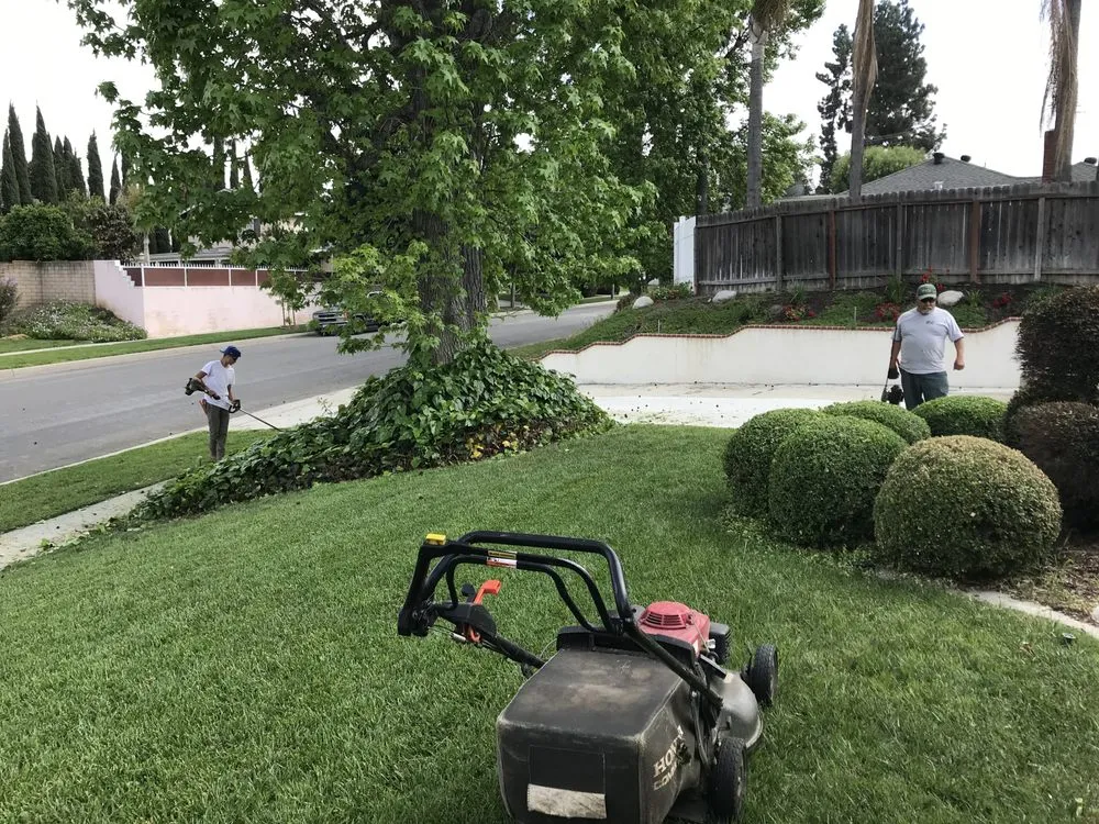 Custom landscape installation for residential properties across Stanton, CA - Perez Lawn Care