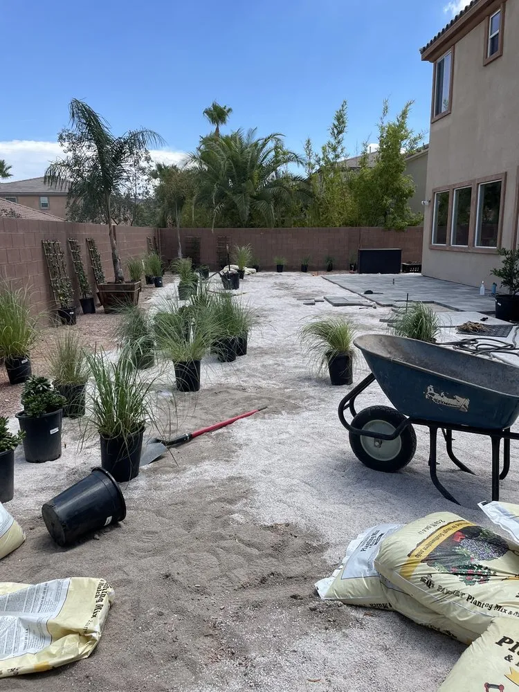 Local garden landscaping in Las Vegas, NV - Perez Maintenance & Lawn Care