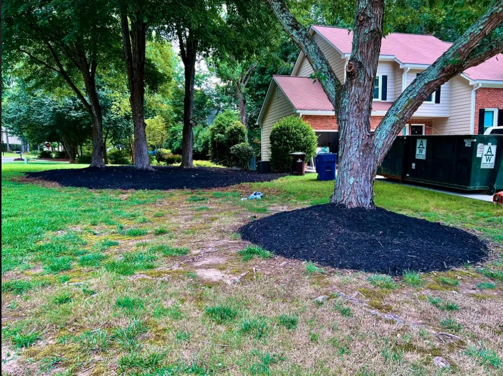 Expert garden landscaping in Peachtree Corners, GA by Perez Mulch