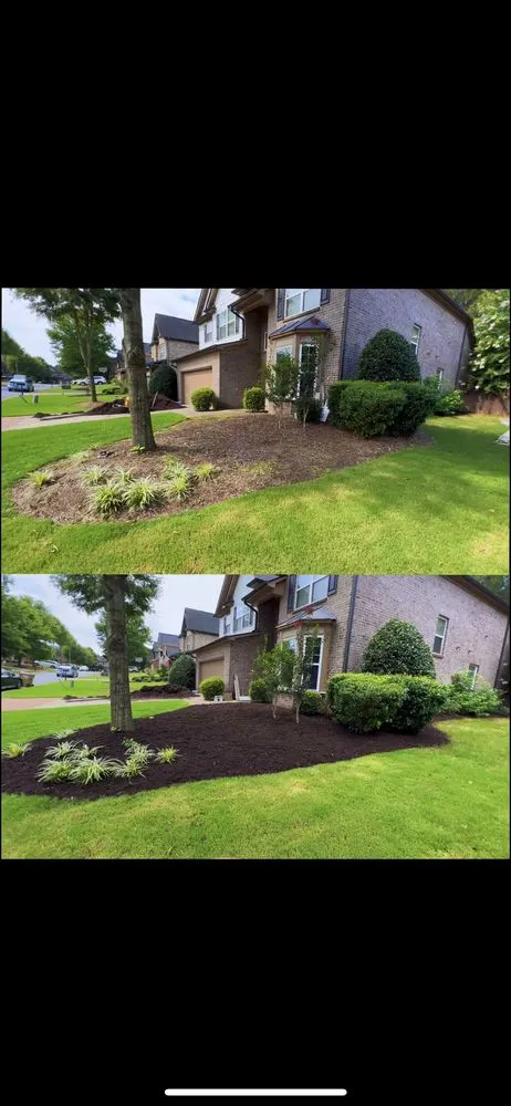 Custom lawn mowing service for outdoor upgrades in Peachtree Corners, GA by Perez Mulch