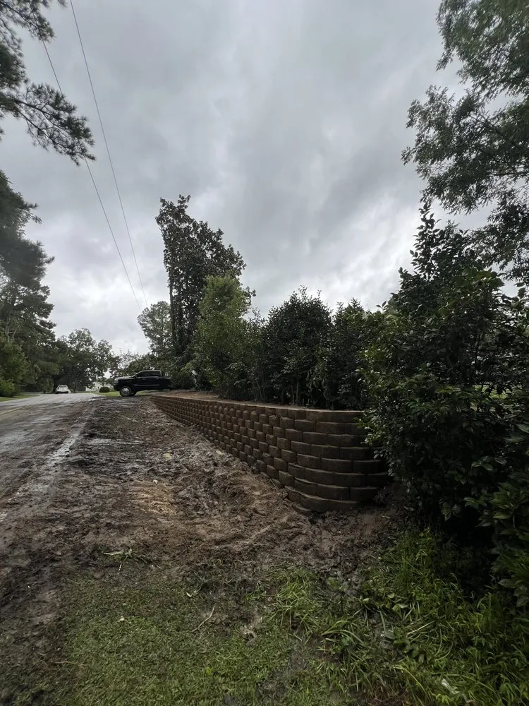 Local lawn care service with custom design in Greenville, NC by Perez Pro Landscaping