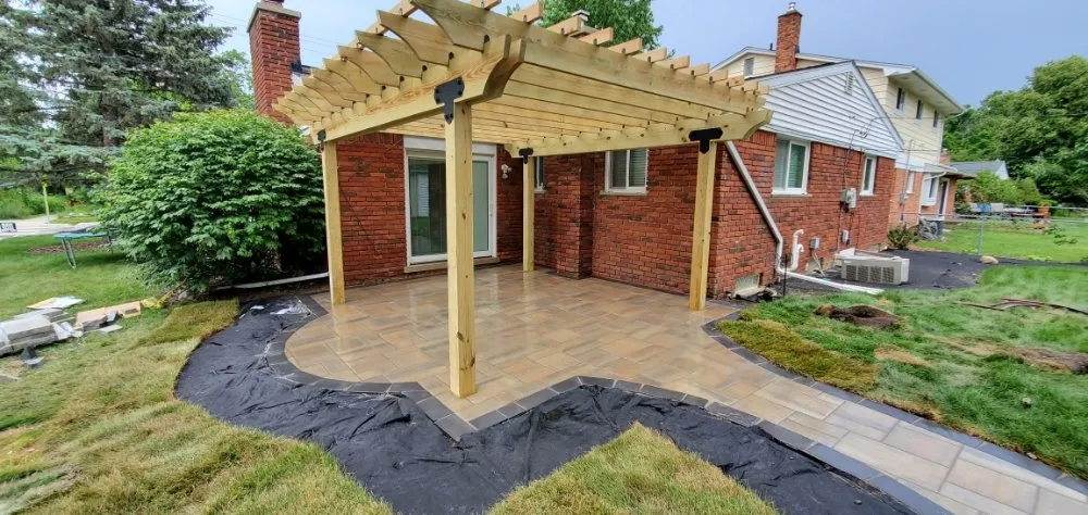 Affordable landscape installation for homes across Westland, MI - Perez Solutions