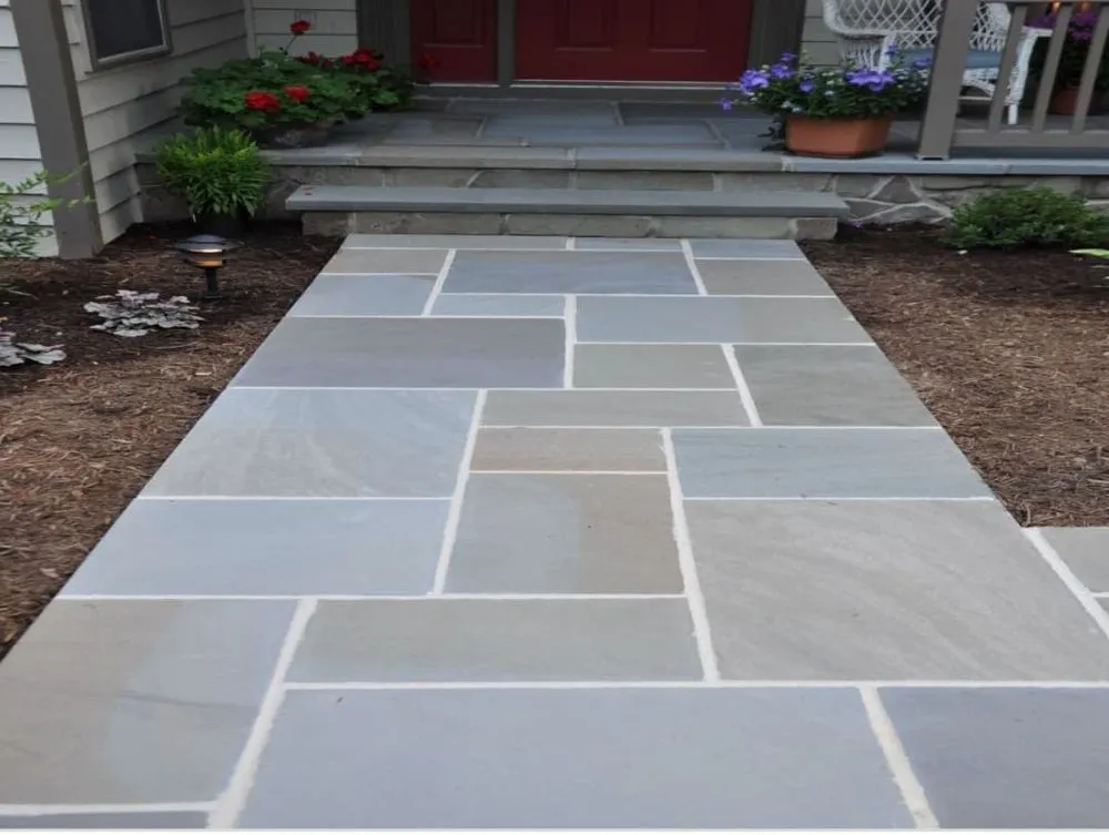 Custom landscape installation in Takoma Park, MD by Perez Tree and Landscaping Service