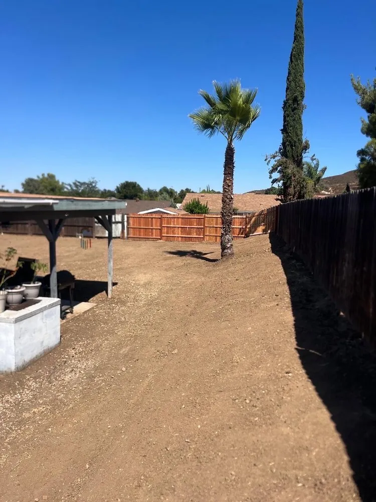 Custom landscaping services in Perris, CA by Perez tree service