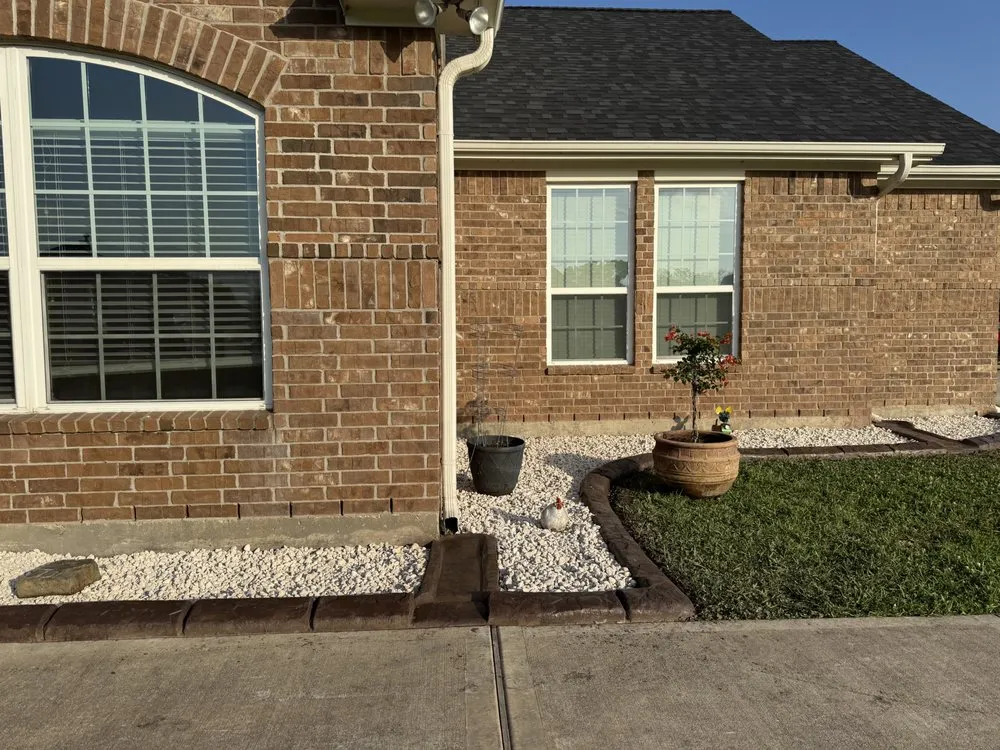 Affordable landscape design for beautiful yards in Needville, TX by Perezidente Elite Services