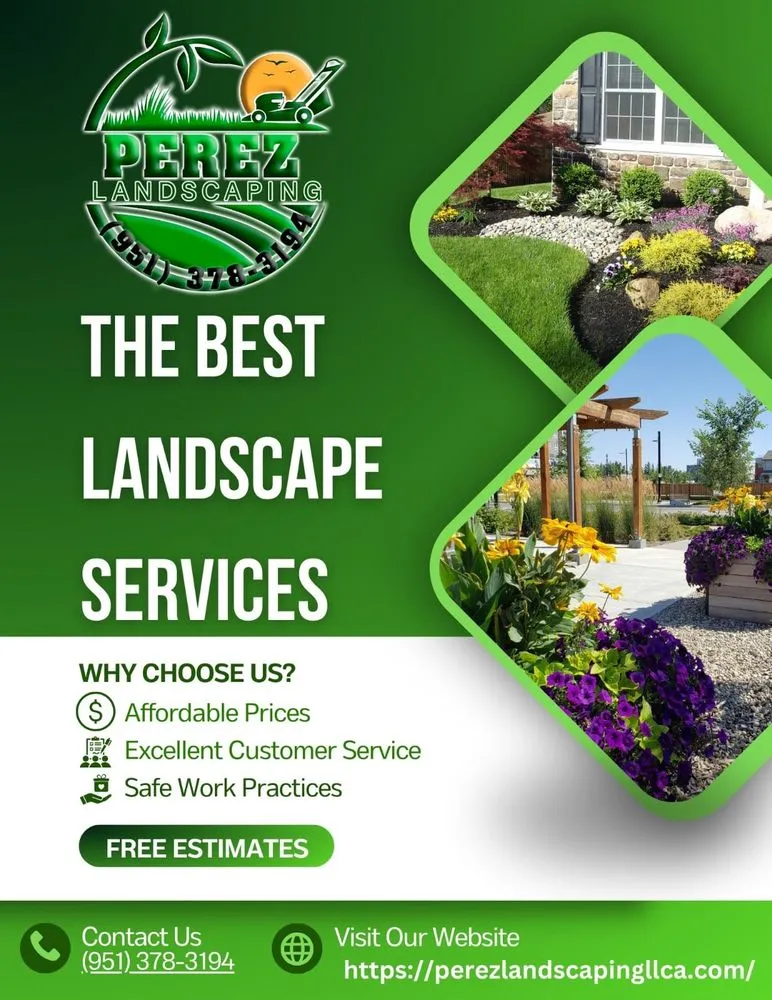 Reliable yard maintenance near you in Menifee, CA by Perez's Landscaping Services