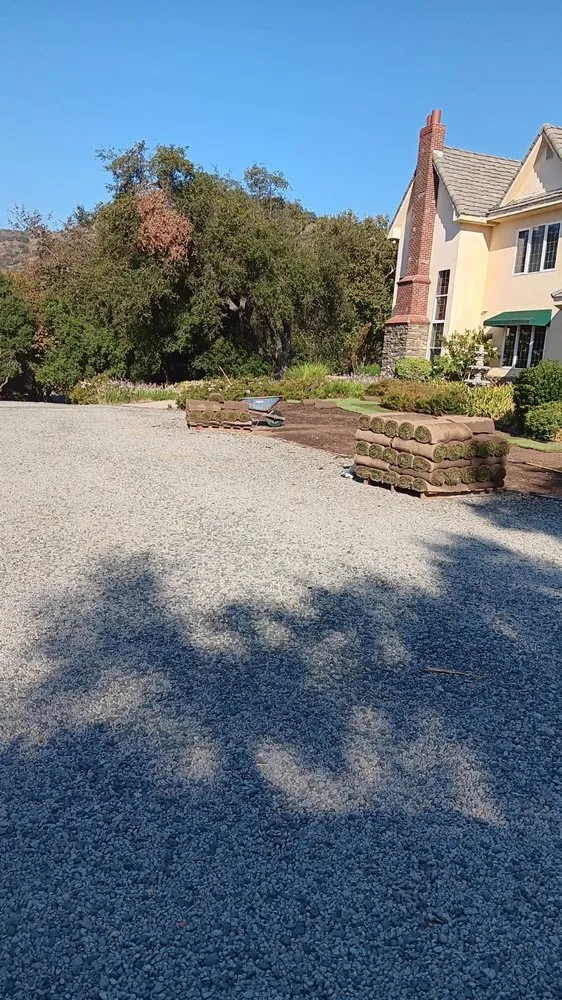 Local landscape installation in Menifee, CA by Perez's Landscaping Services