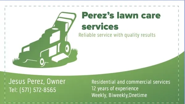 Perez’s Lawn Care Services Logo