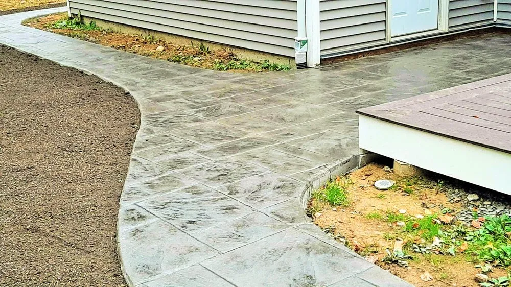 Custom garden landscaping near you in Colchester, CT by Perfect Curb