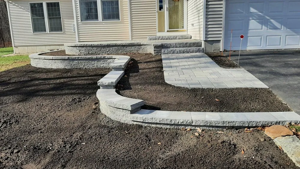 Professional landscape design near you in Colchester, CT by Perfect Curb