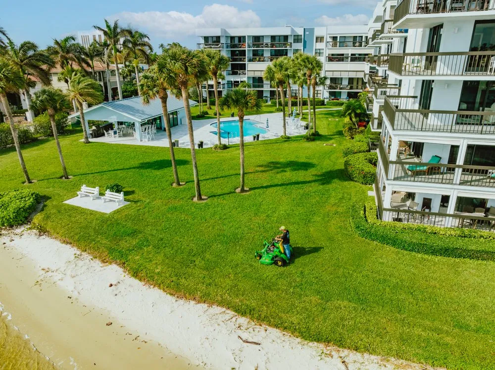 Professional landscape design in Boynton Beach, FL by Perfect Cut Landscaping