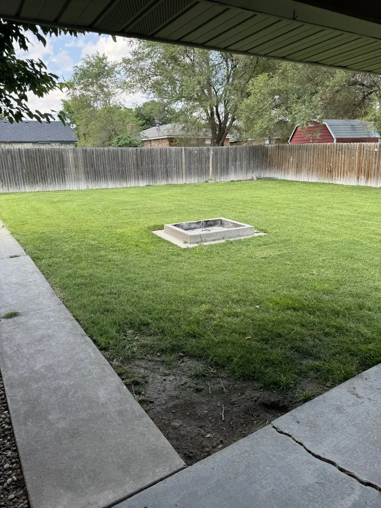 Professional landscape installation in Amarillo, TX - Perfect Cut Lawn Care