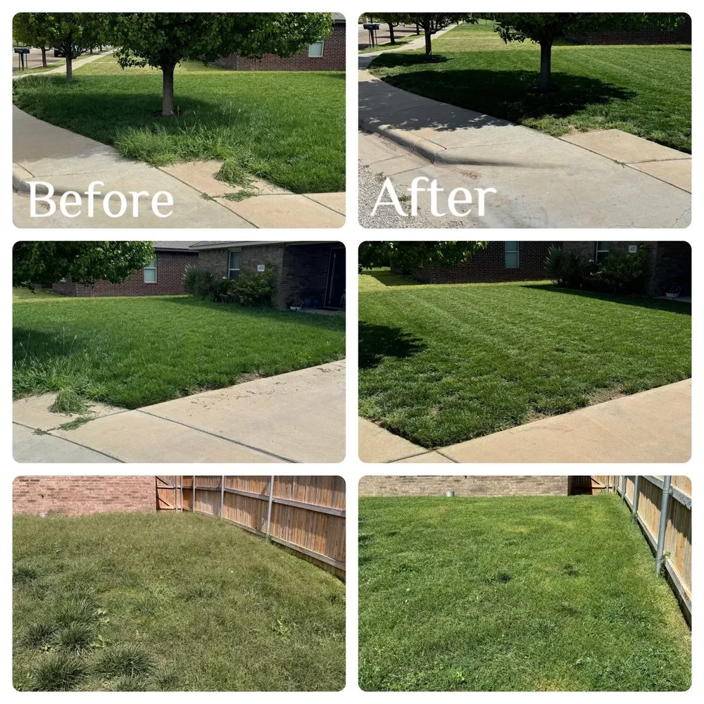 Expert garden landscaping in Amarillo, TX by Perfect Cut Lawn Care