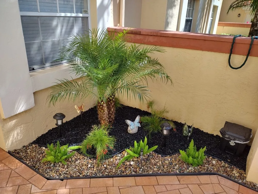 Affordable outdoor landscaping in Lake Worth Beach, FL by Perfect Cut Tree Landscaping
