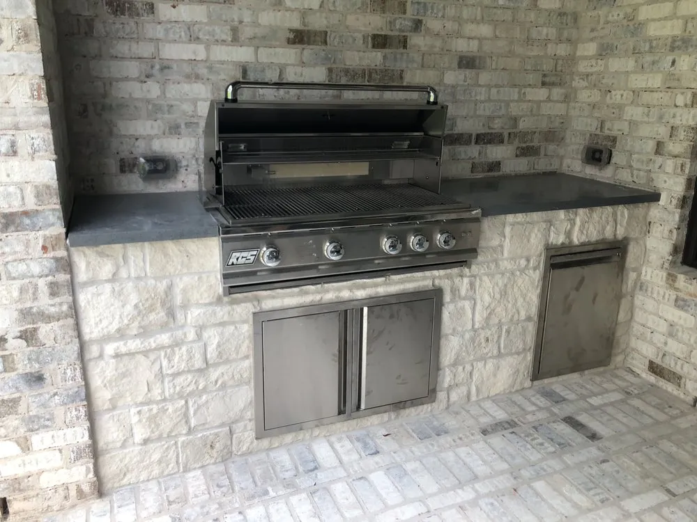 Expert lawn care service in Houston, TX by Perfect design patios and renovations