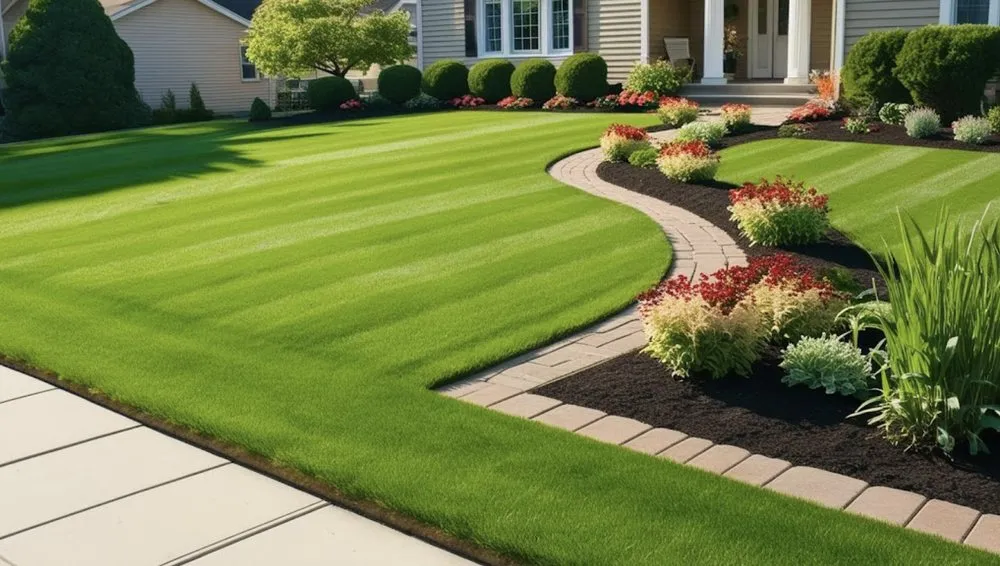 Affordable outdoor landscaping for beautiful yards in Northville, MI by Perfect Edge Outdoor Services