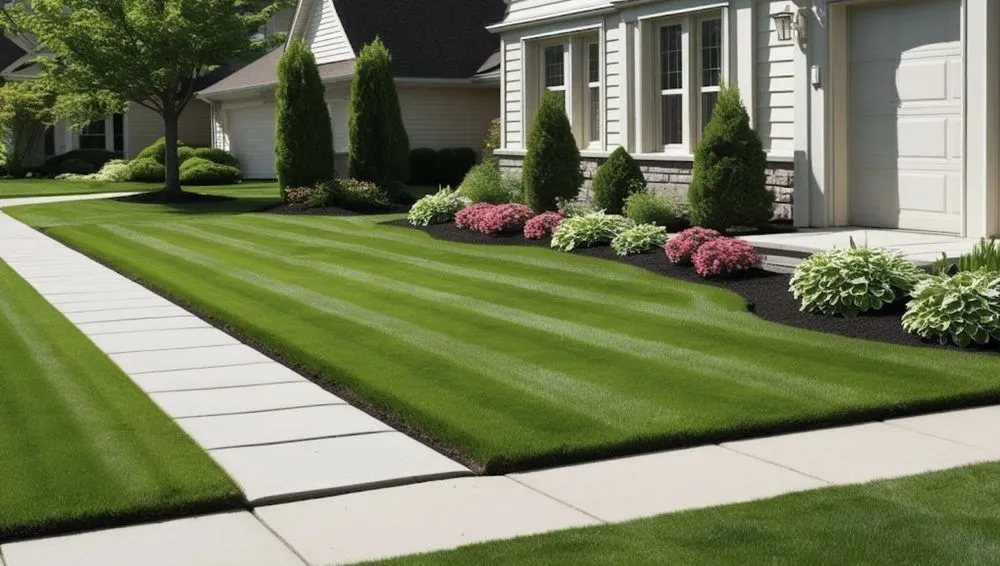 Custom yard cleanup service in Northville, MI by Perfect Edge Outdoor Services