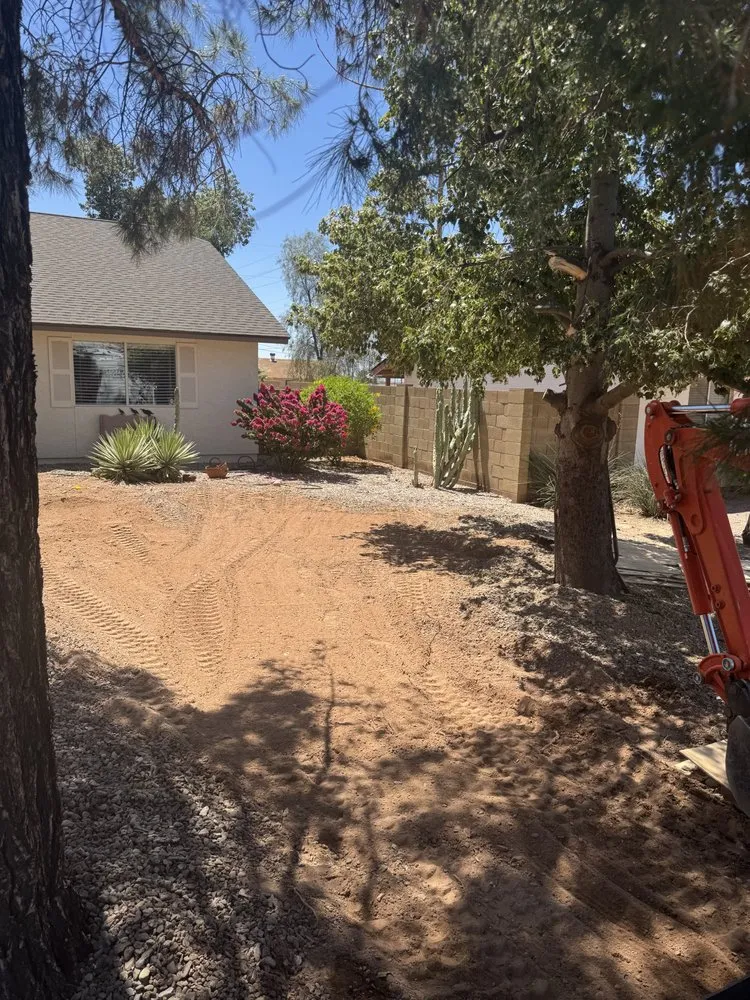 Expert garden landscaping in Phoenix, AZ - Perfect Grade Excavation