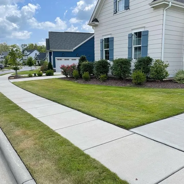 Trusted outdoor landscaping with custom design in Haw River, NC by Perfect Green Landscape Services