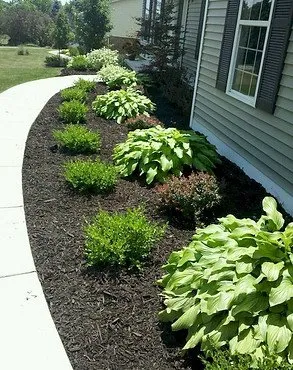 Custom residential landscaping in Haw River, NC by Perfect Green Landscape Services
