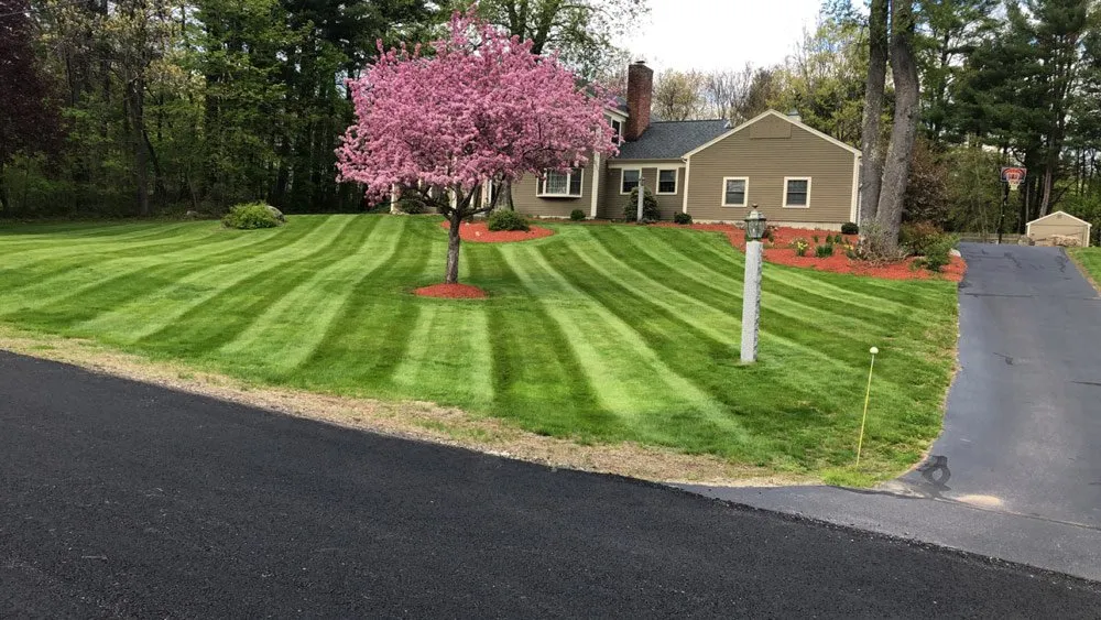 Custom garden landscaping in Exeter, NH by Perfect Image Landscaping
