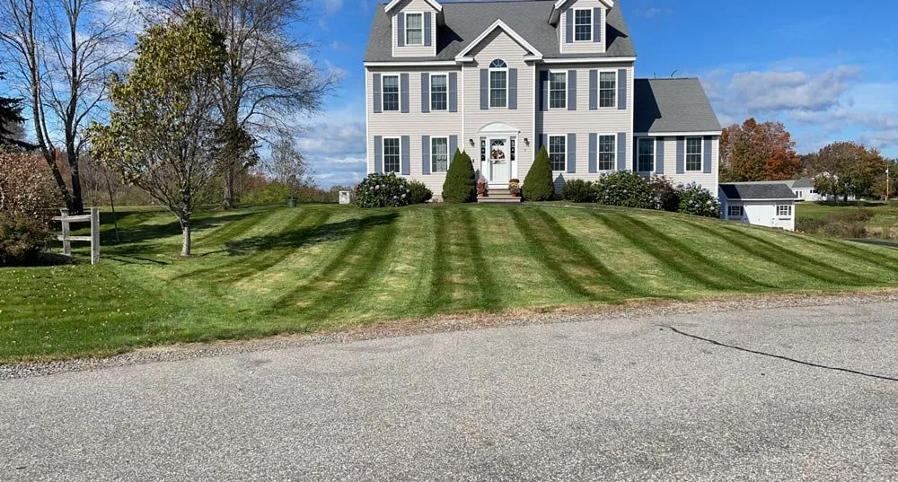 Custom yard cleanup service for beautiful yards in Exeter, NH by Perfect Image Landscaping