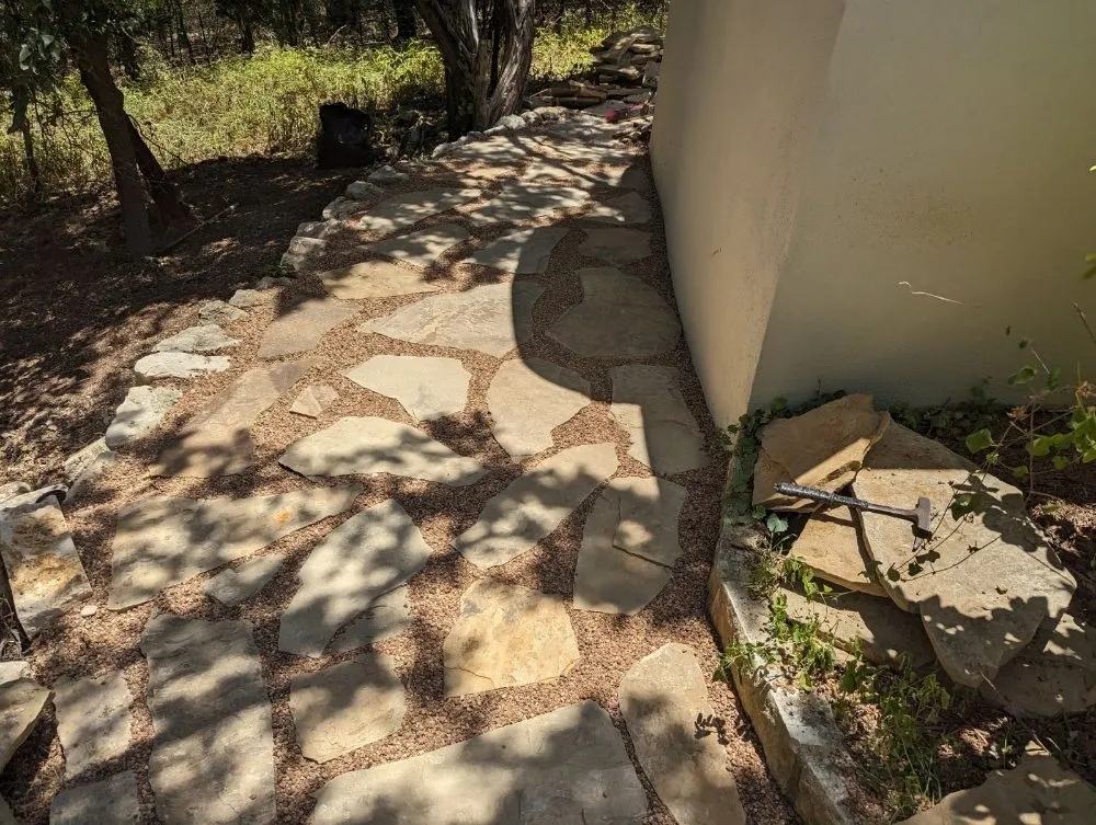 Custom garden landscaping in San Antonio, TX by Perfect Invisions Landscape