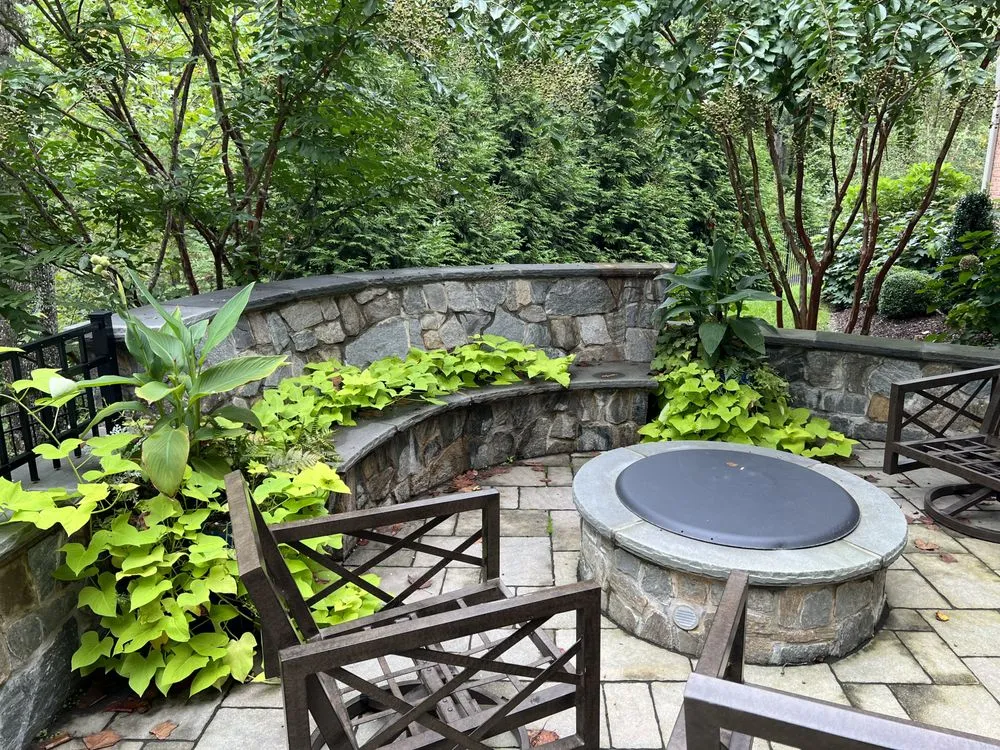 Custom landscaping services with custom design in Sterling, VA by Perfect Landscapes LLC