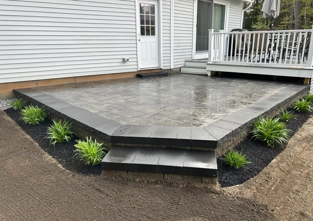 Custom landscaping services in Concord, NH by Perfect North Hardscapes