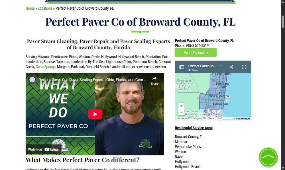 Affordable lawn care service experts serving Palm Beach Gardens, FL - Perfect Paver