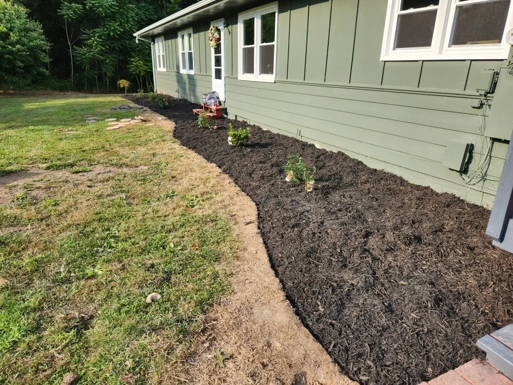 Custom garden landscaping with custom design across Jonesborough, TN - Perfect Pitch Lawn Care
