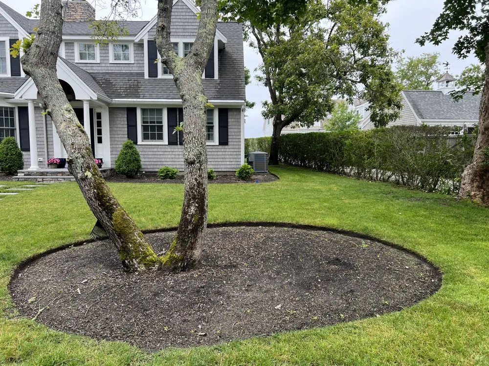 Expert outdoor landscaping for homes in Barnstable, MA by Perfect service landscaping