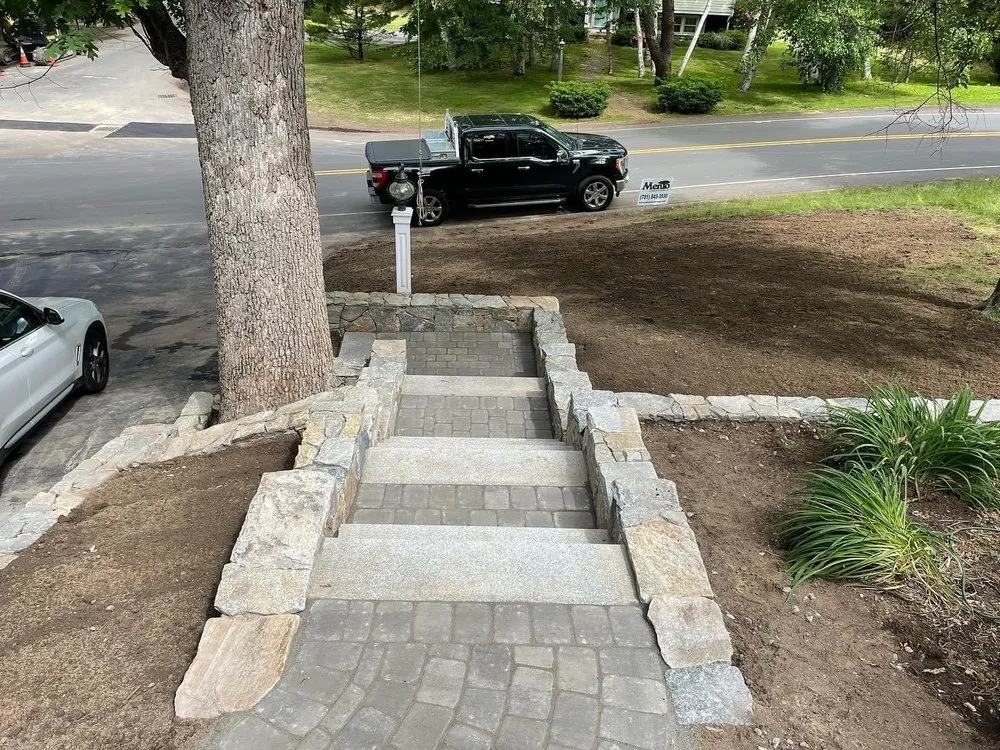 Trusted landscape design for beautiful yards in Barnstable, MA by Perfect service landscaping