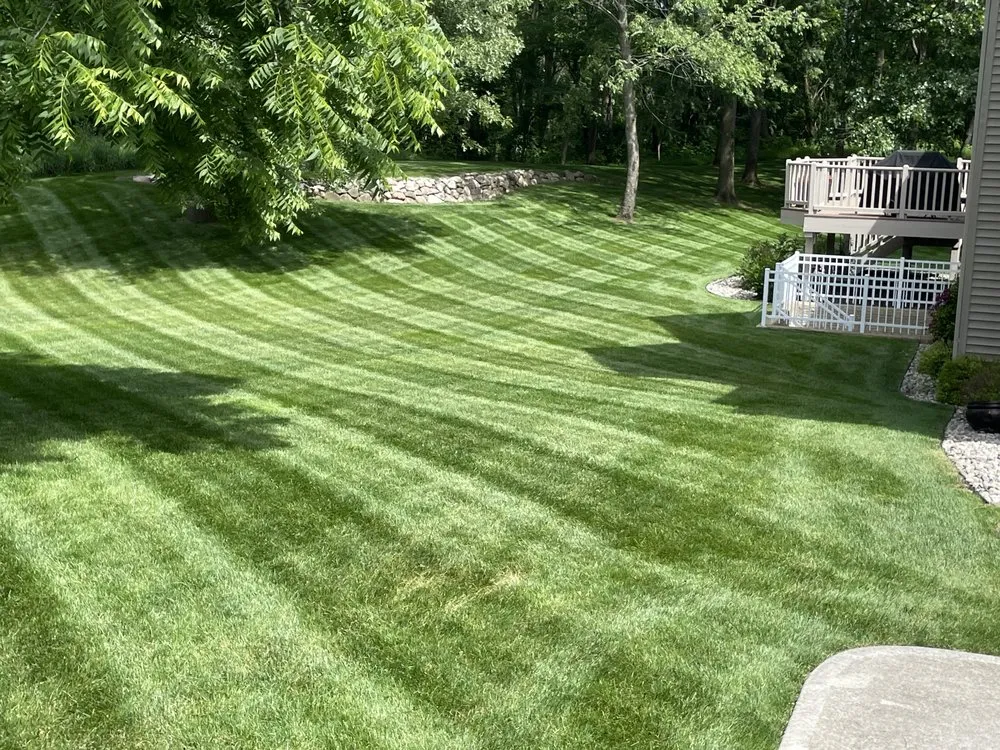 Top-rated yard cleanup service for beautiful yards in Coldwater, MI by Perfect Stripes