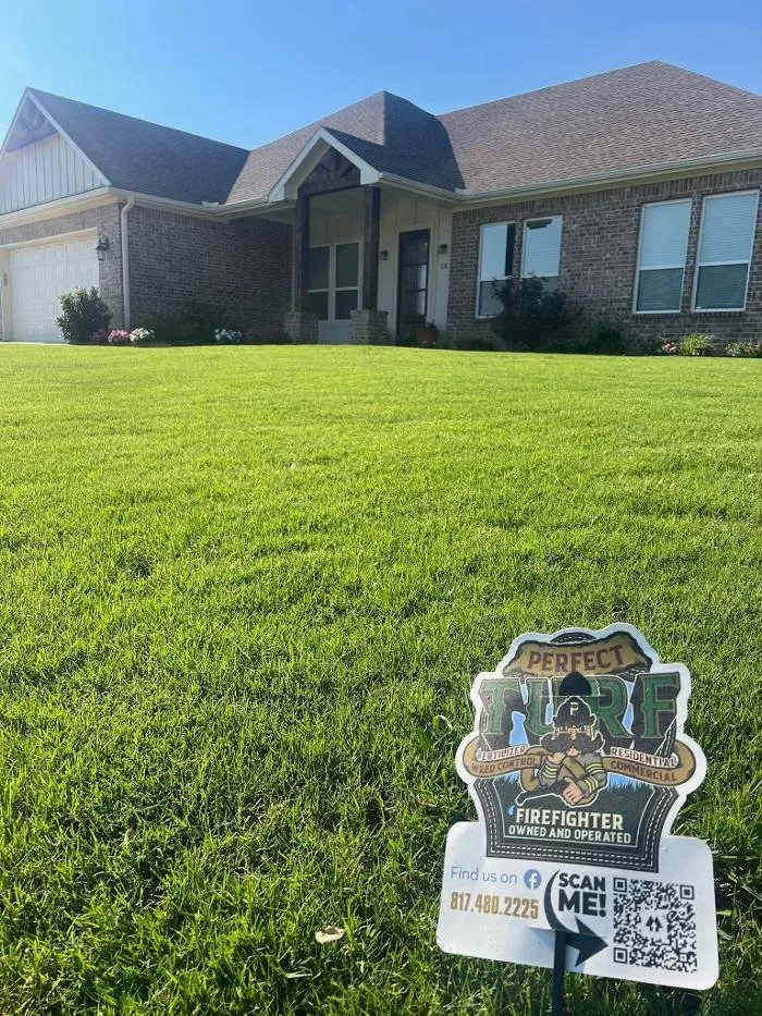 Custom garden landscaping for outdoor upgrades in Frisco, TX by Perfect Turf