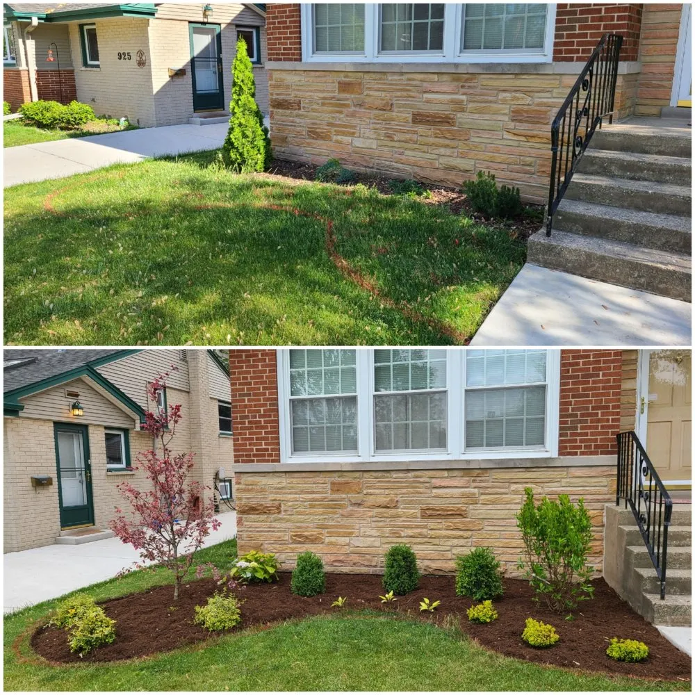 Affordable landscape installation in Des Plaines, IL by Perfect Turf Landscaping