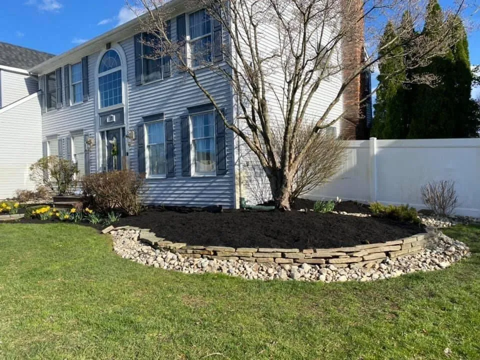 Reliable garden landscaping in Williamstown, NJ by Perfect turf lawn services