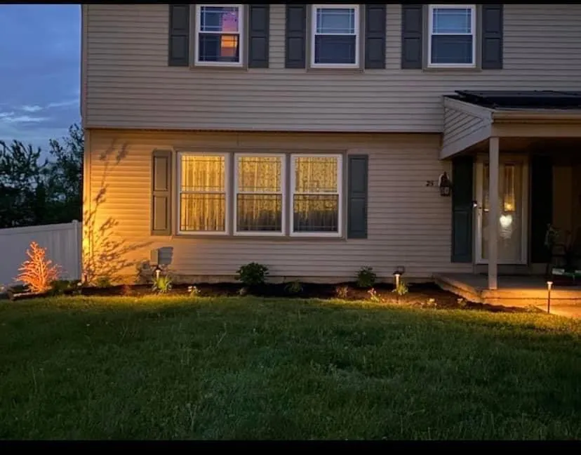 Professional outdoor landscaping with custom design in Williamstown, NJ by Perfect turf lawn services