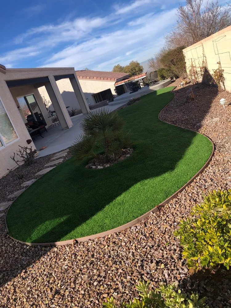 Top-rated landscape installation with custom design across Las Vegas, NV - Perfect View Landscape