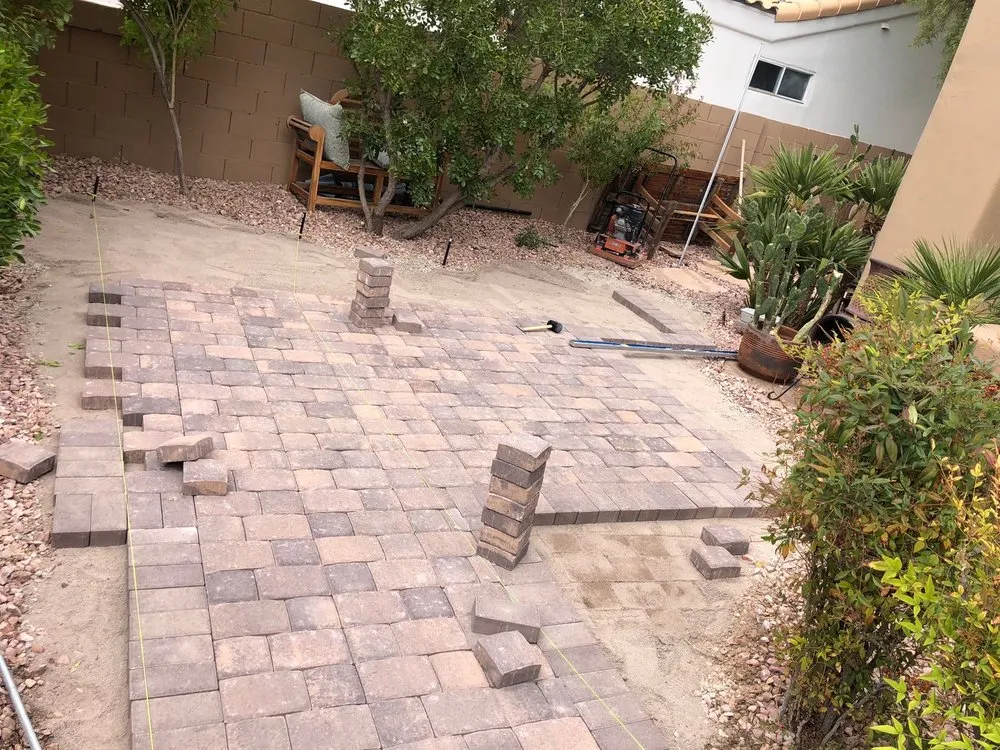 Custom landscape installation for residential properties in Las Vegas, NV by Perfect View Landscape