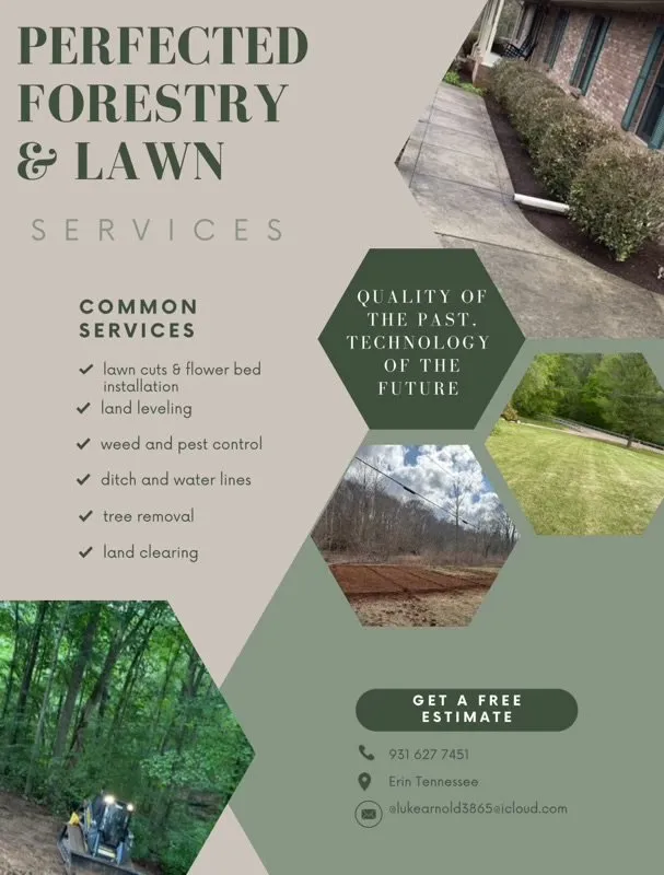 Reliable landscape design for homes in Erin, TN by Perfected forestry and lawn