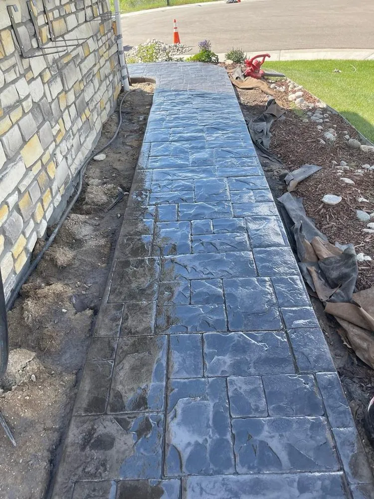 Custom garden landscaping in Thornton, CO - Perfection Concrete and Landscaping