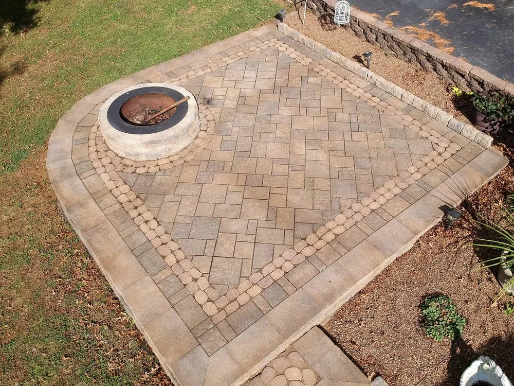 Custom landscape installation in Greenville, KY - Perfection Lawn & Landscape