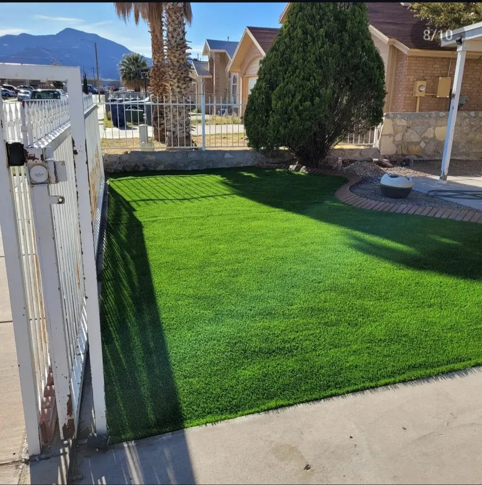 Custom yard maintenance in El Paso, TX by Perfection Lawncare and landscaping
