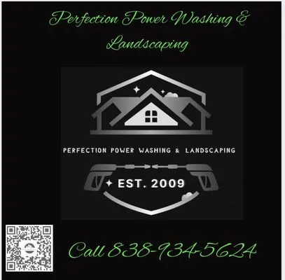 Perfection Power Washing & Landscaping Logo